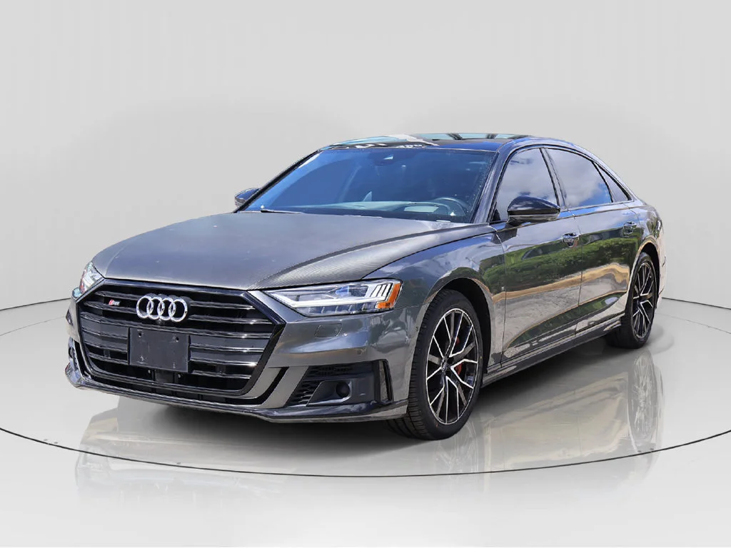 Used 2020 Gray Audi 4.0T image 3
