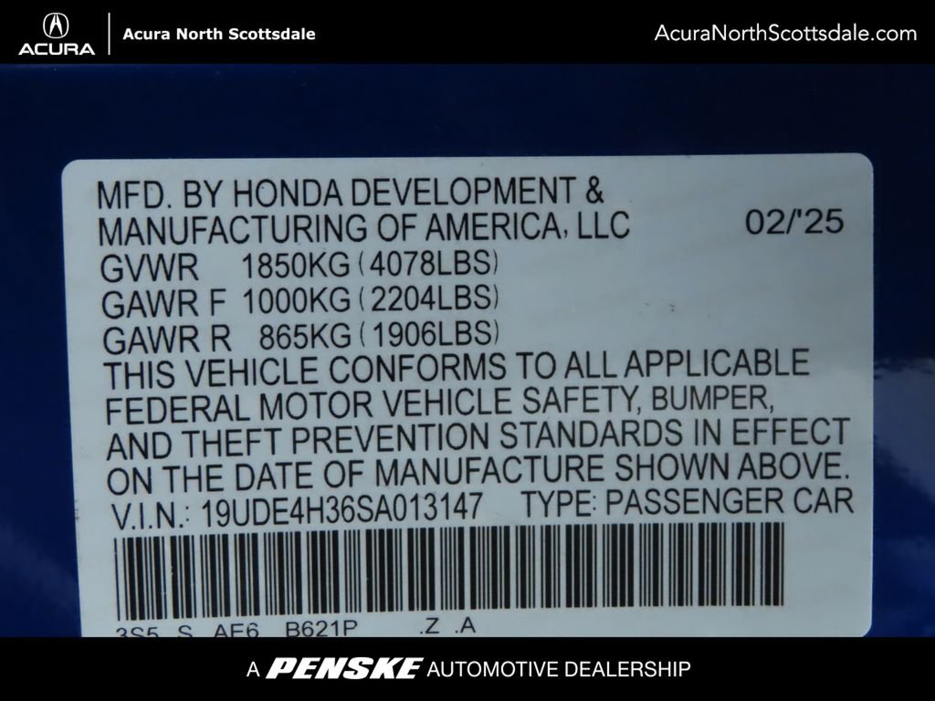 2025 Acura Integra A-Spec - Photo 36