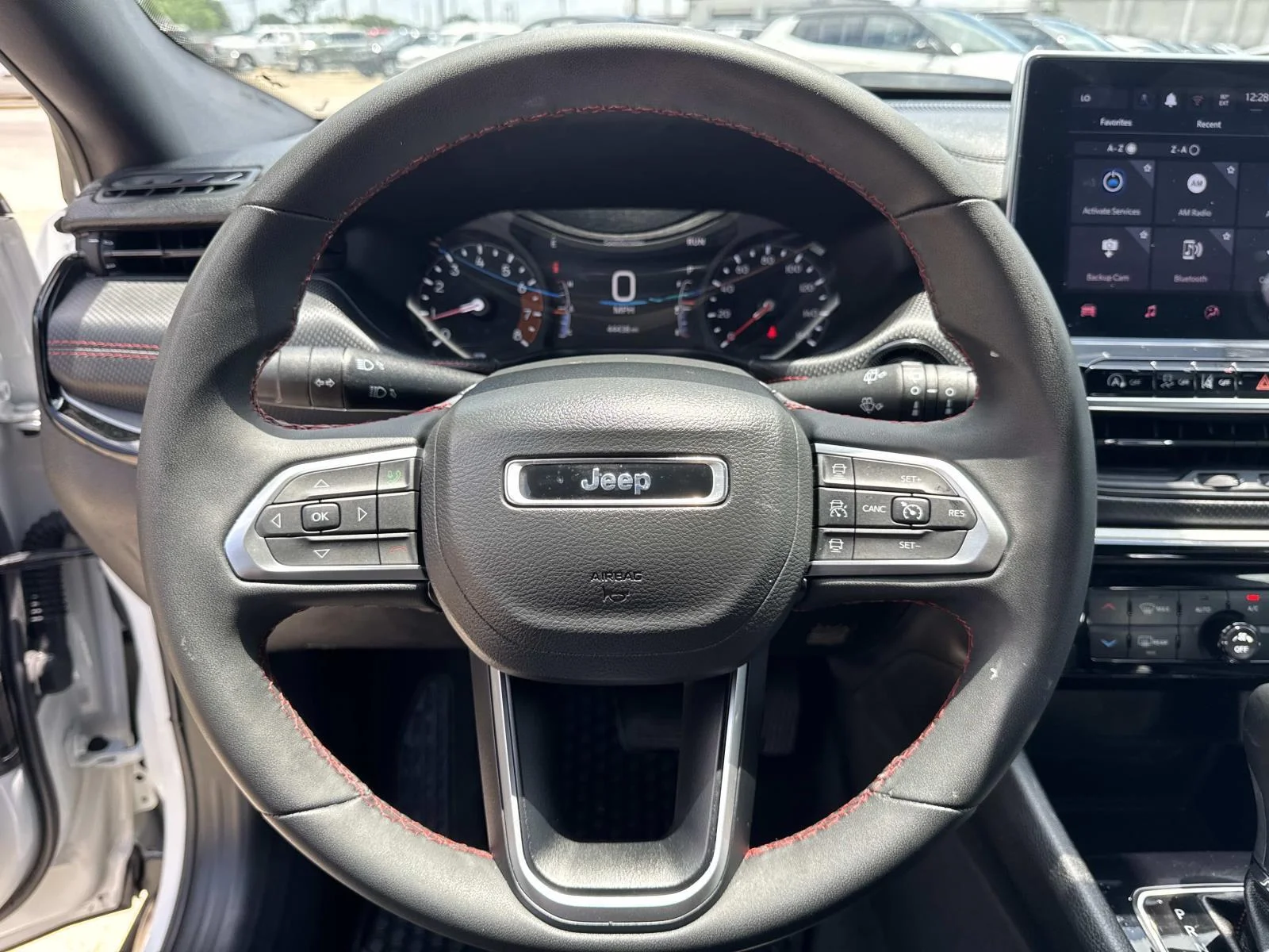 Used 2025 Bright White Clearcoat Jeep Trailhawk image 21