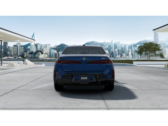 New 2027 Tanzanite Blue II Metallic BMW 740i image 5