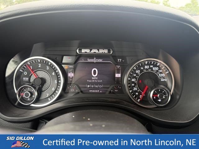 Used 2023 Delmonico Red Pearlcoat Ram Big Horn image 9