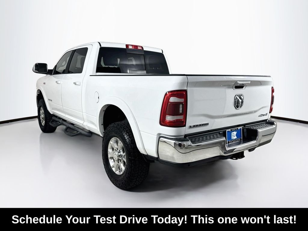 Used 2022 Bright White Clearcoat Ram Laramie image 6
