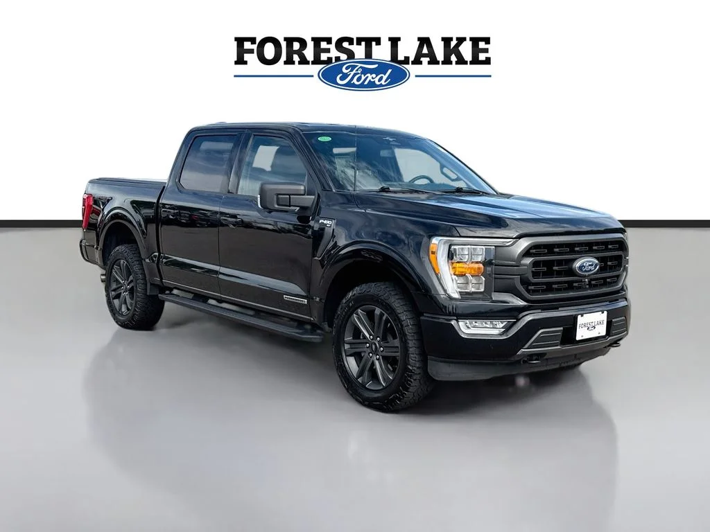 Certified Used 2023 Agate Black Metallic Ford XLT image 1