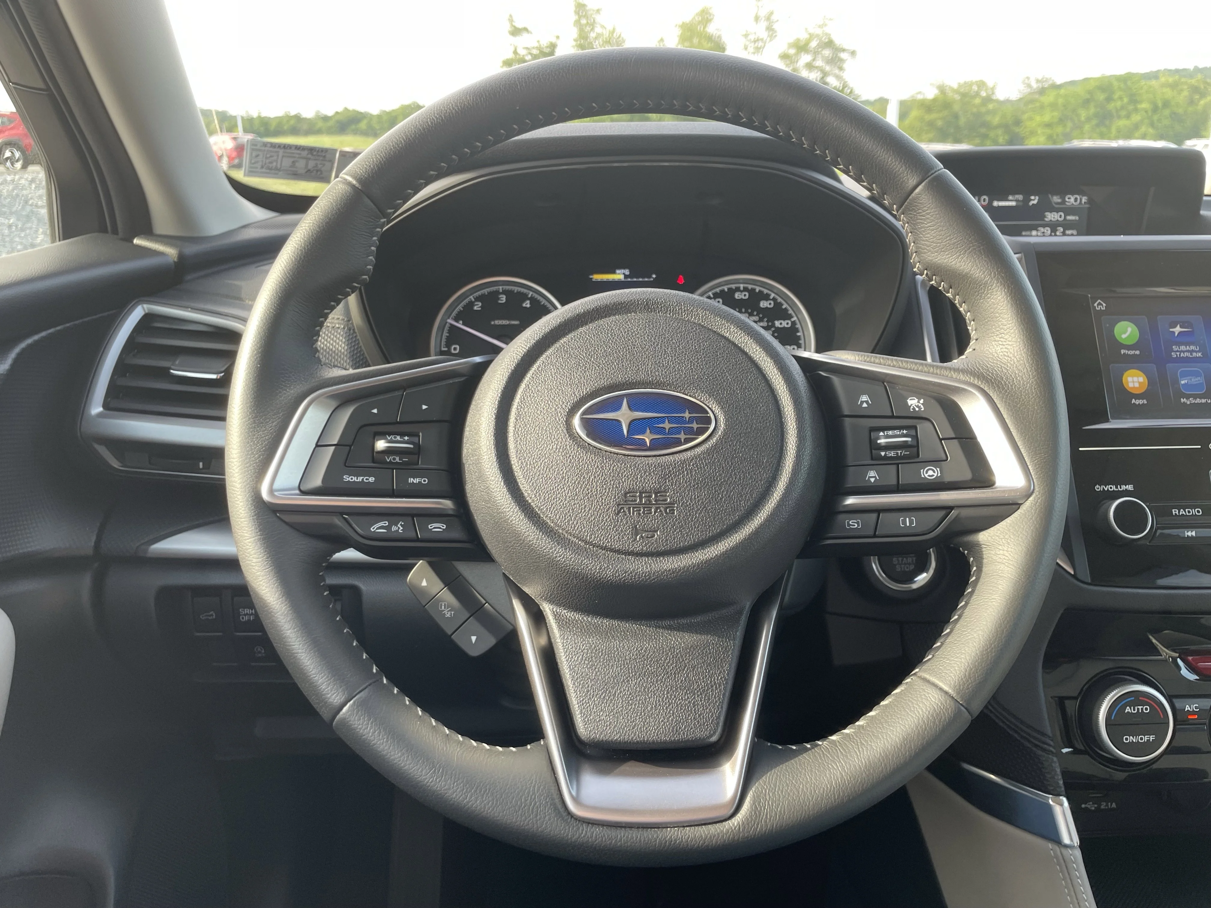 Used 2024 Magnetite Gray Metallic Subaru Premium image 17