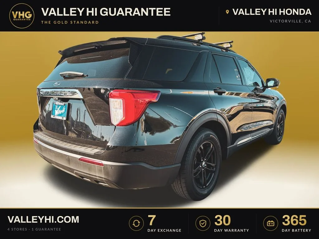 Used 2022 Black Metallic Ford XLT image 8