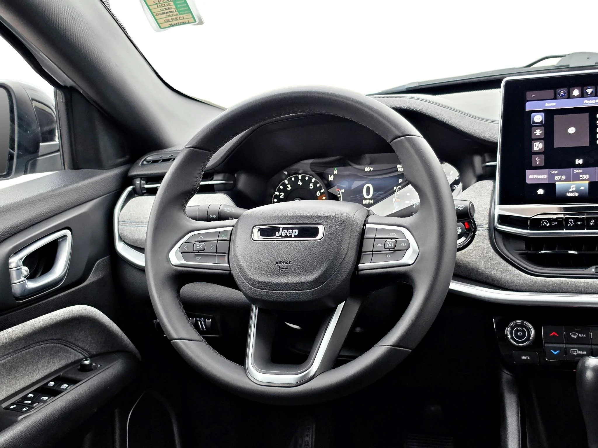 Used 2024 Bright White Clearcoat Jeep Latitude image 12