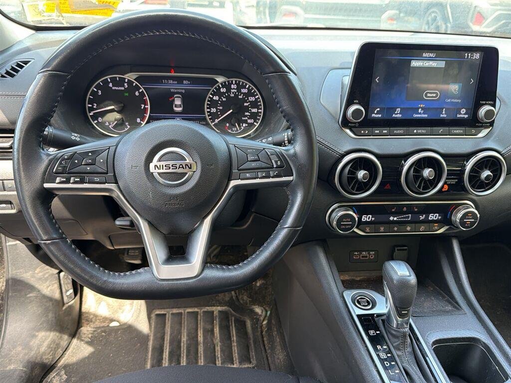 Used 2022 Super Black Nissan SV image 2