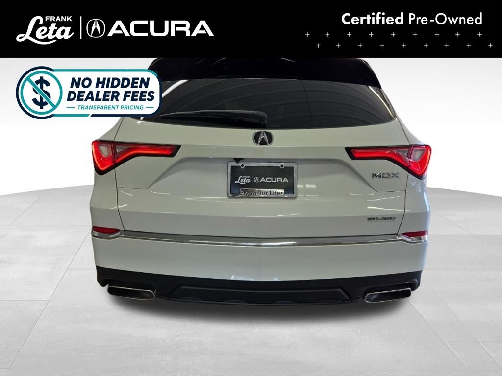 Certified Used 2023 Platinum White Pearl Acura  image 4