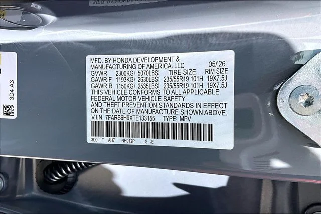 New 2026 Honda CR-V Hybrid Sport Touring 4D Sport Utility