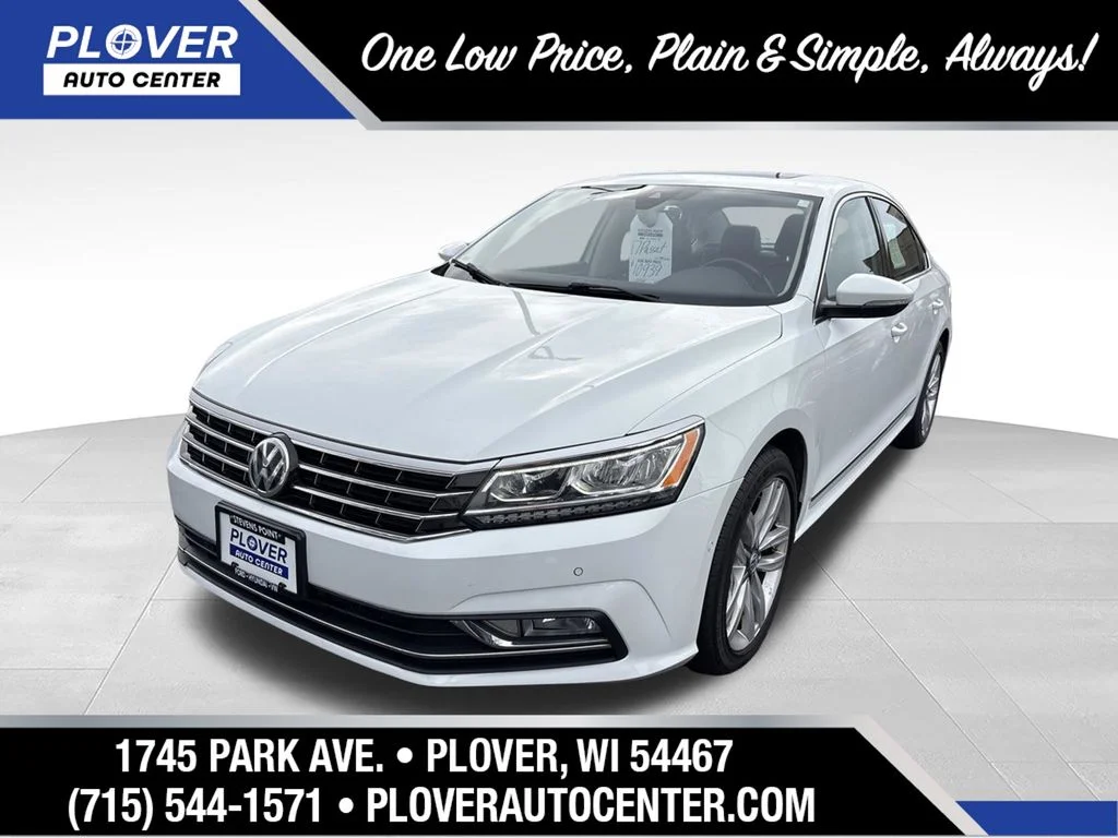 Used 2017 Pure White Volkswagen SEL Premium image 1