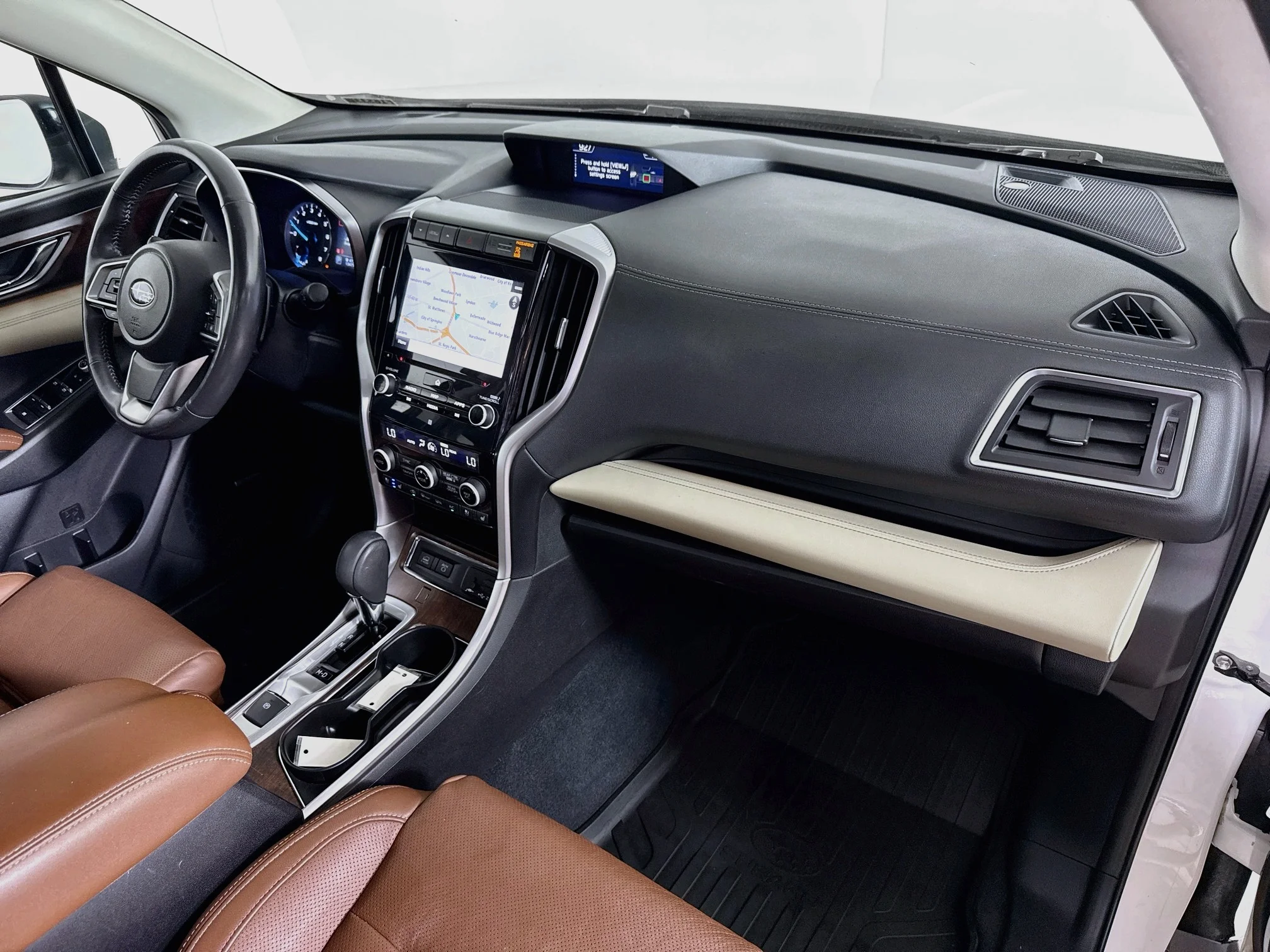 Used 2021 Crystal White Pearl Subaru Touring image 32