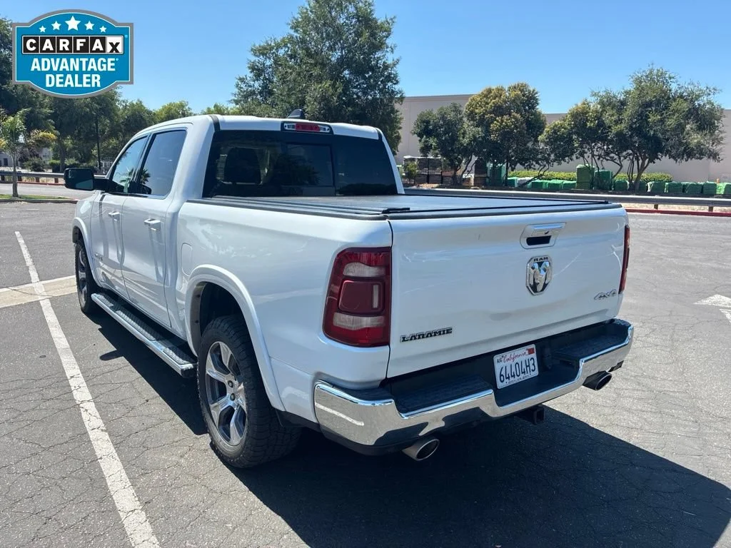 Used 2021 Ivory White Tri-c Ram Laramie image 5