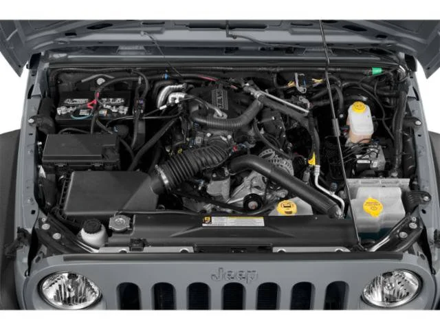 Used 2015 Hydro Blue Pearl Coat Jeep Unlimited Sport image 17