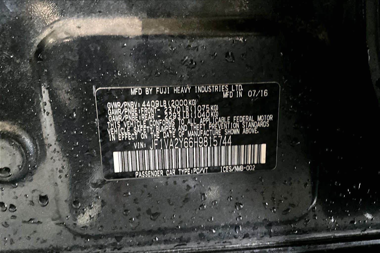 Used 2017 Dark Gray Metallic Subaru STI Limited image 33