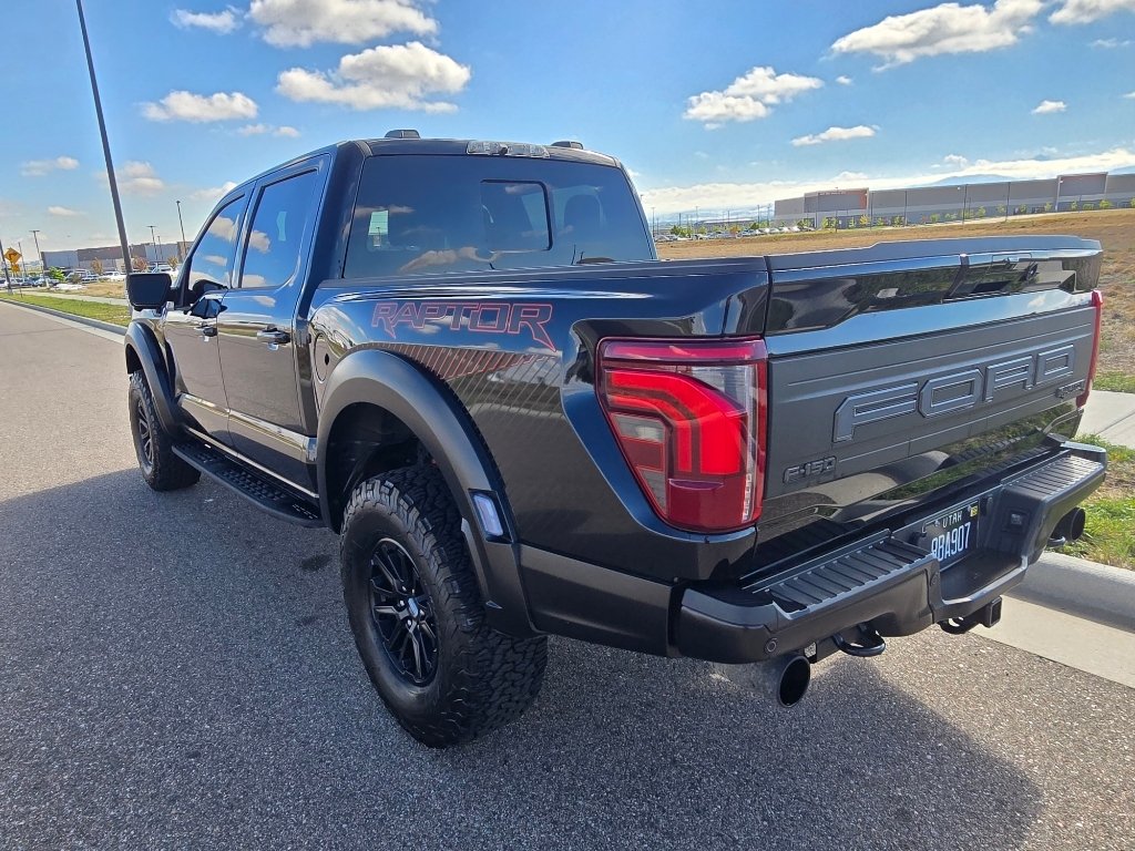 Used 2025 Agate Black Metallic Ford Raptor image 3