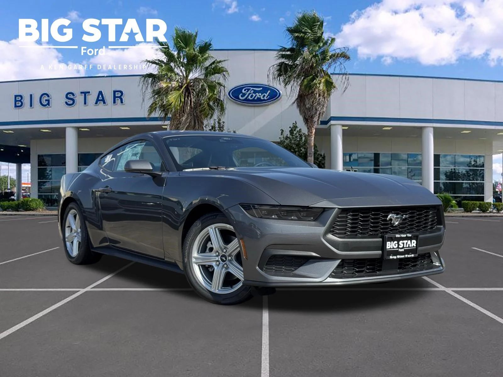 New 2026 Carbonized Gray Metallic Ford EcoBoost Premium image 1