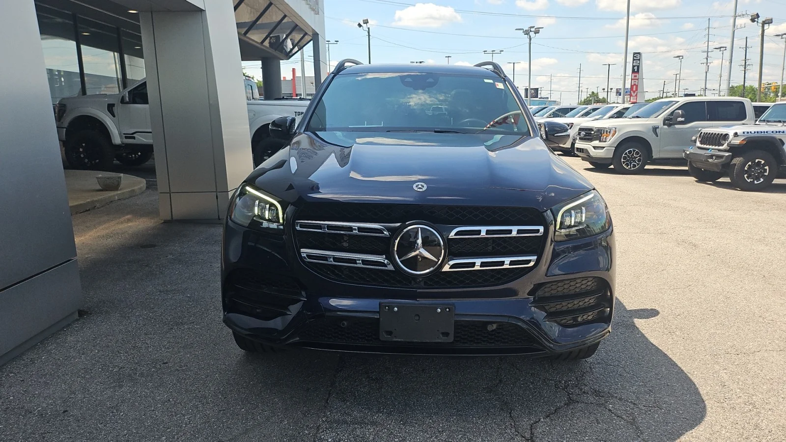 Used 2021 Blue Mercedes-Benz GLS 580 image 7