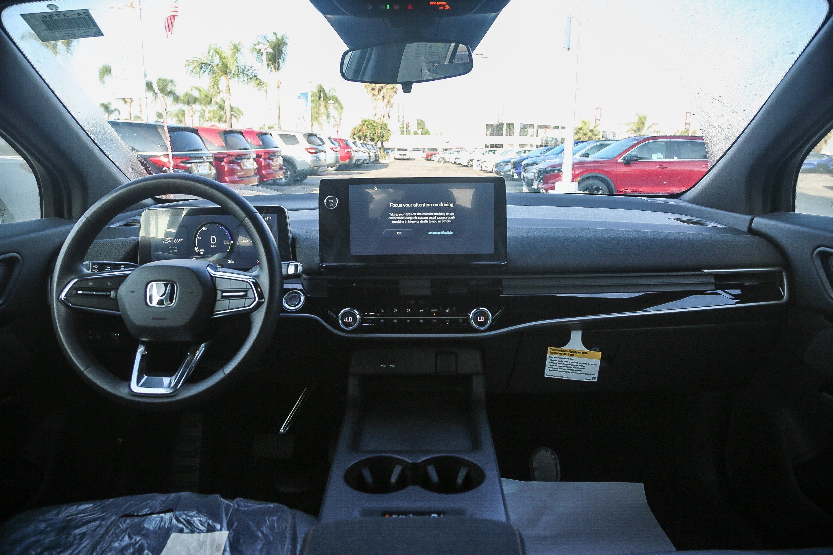 New 2026 Raven Black Honda EX AWD image 14