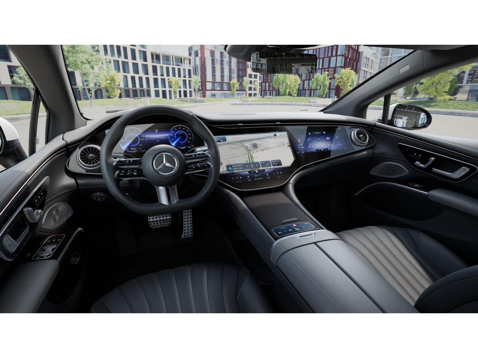 New 2026 Polar White Mercedes-Benz EQS 450 image 2