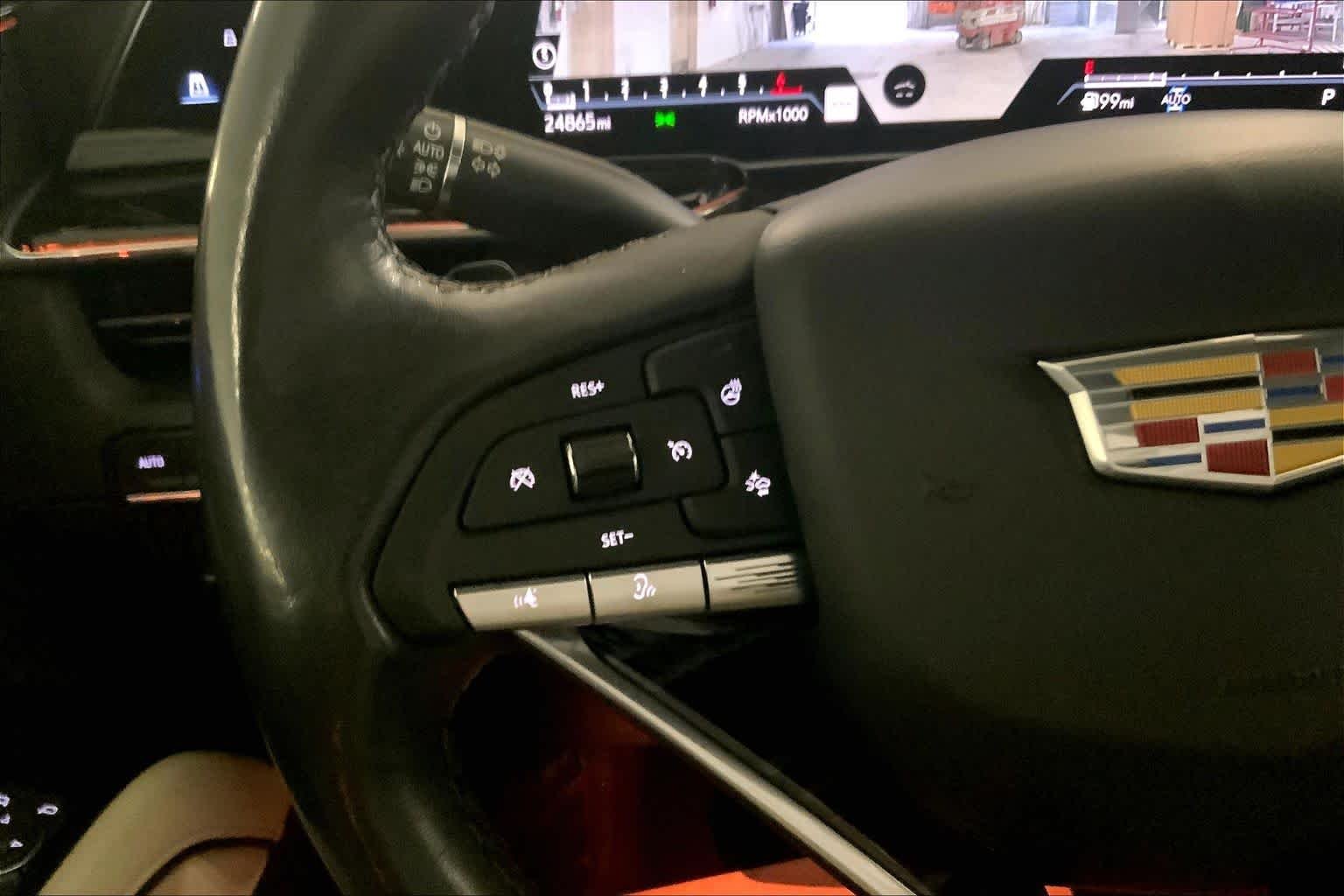 Used 2023 Radiant Red Tintcoat Cadillac 4WD Sport image 24