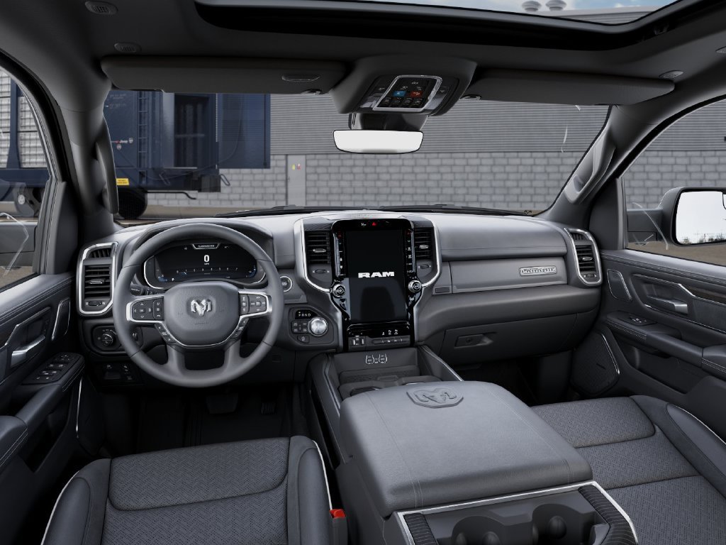 New 2027 Diamond Black Crystal Pearl-Coat Exterior Paint RAM Laramie image 14