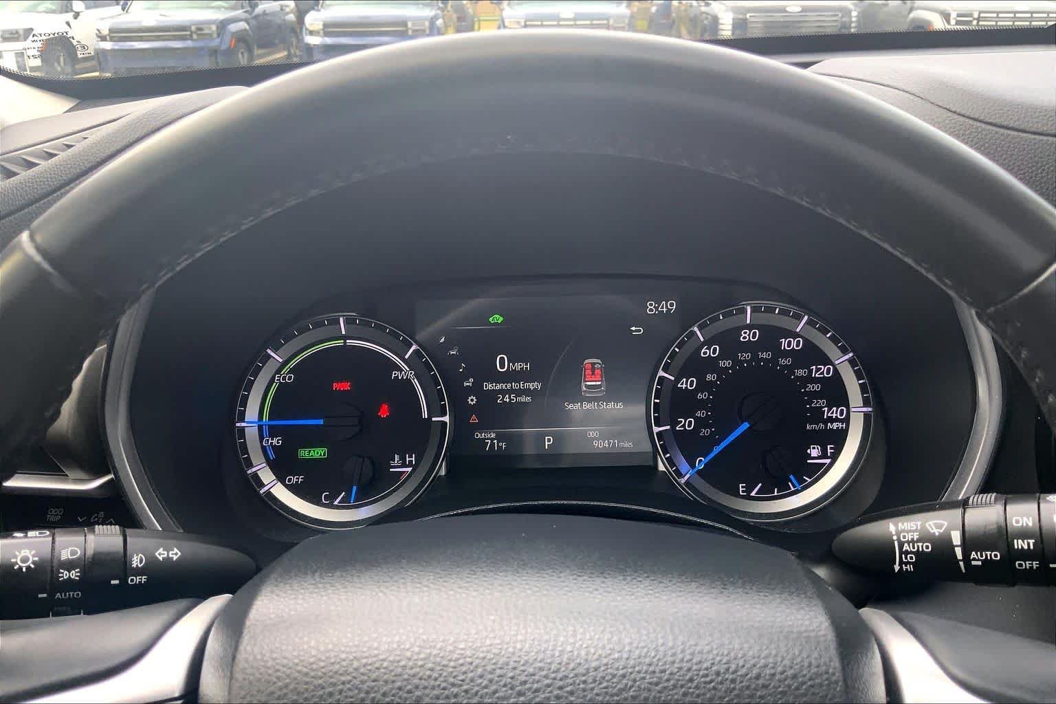 Used 2023 Midnight Black Metallic Toyota Hybrid Bronze Edition image 26