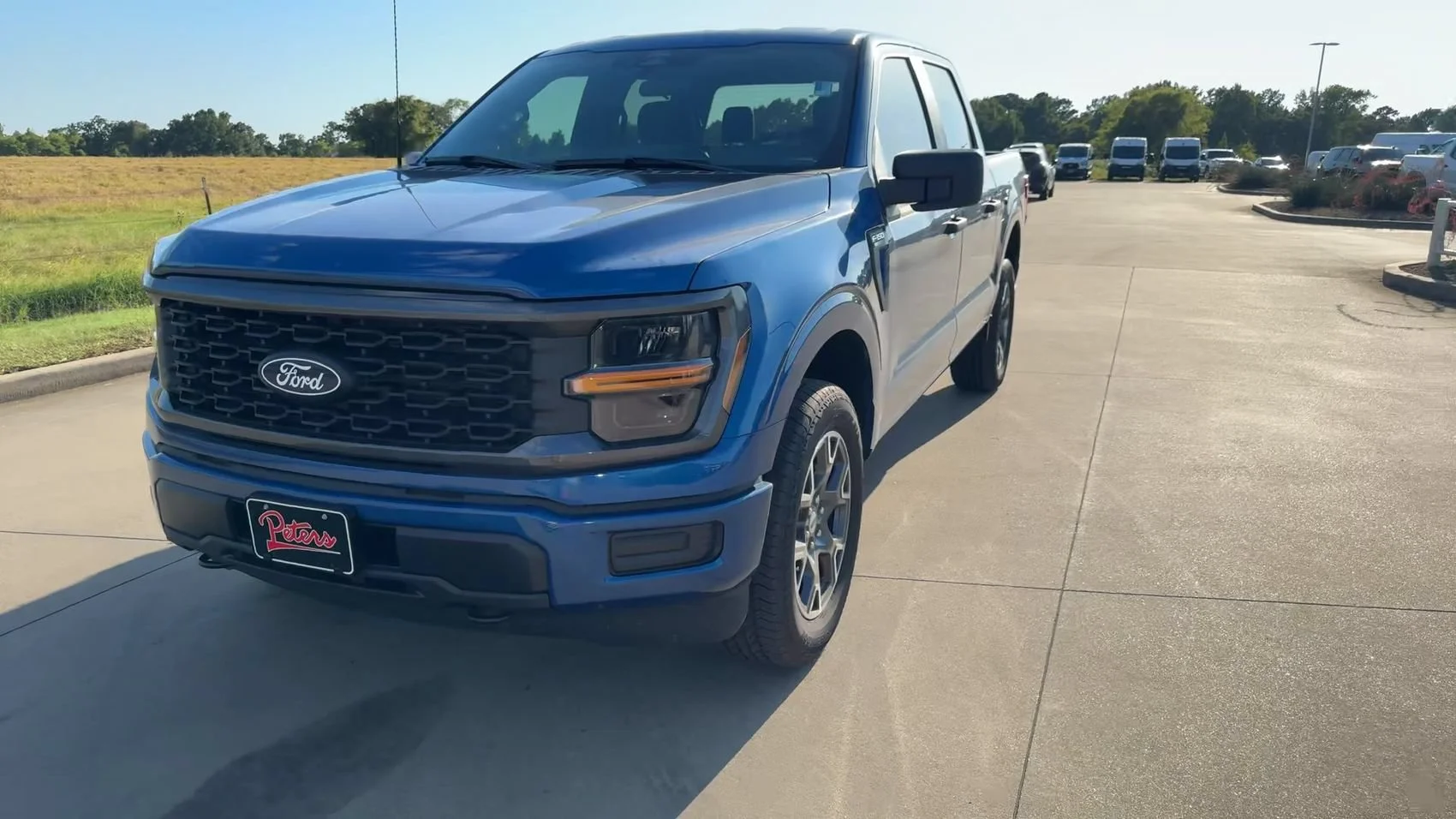 Used 2025 Blue Metallic Ford STX image 3