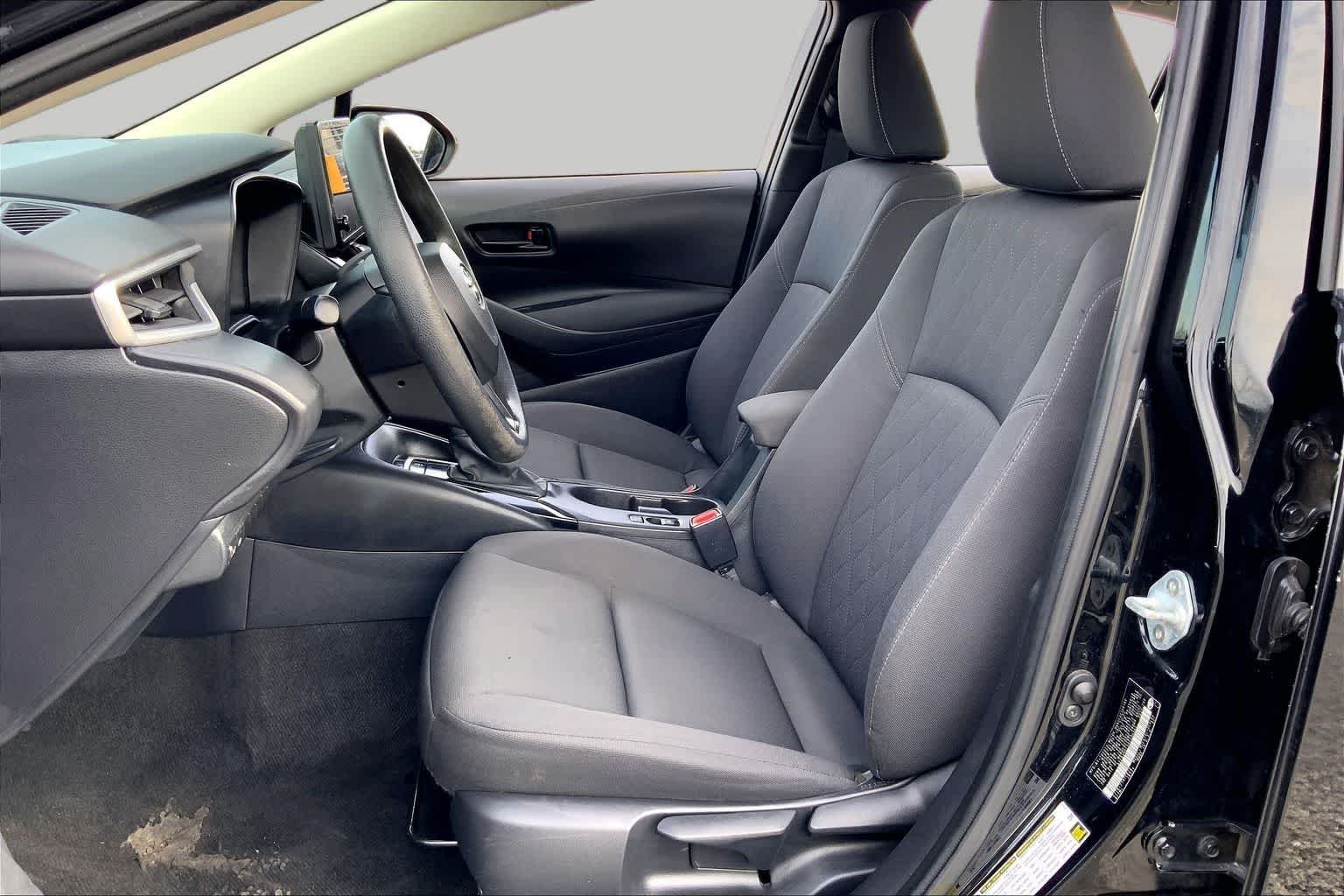 Used 2024 Midnight Black Metallic Toyota LE image 8