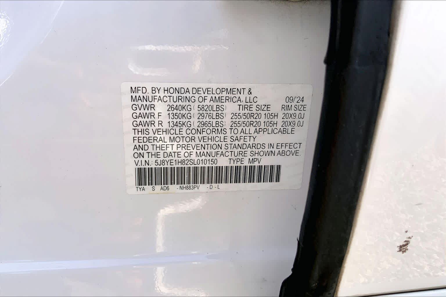 Used 2025 Platinum White Pearl Acura w/Advance Package image 36