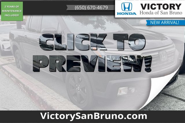 2017 Honda Ridgeline Black Edition