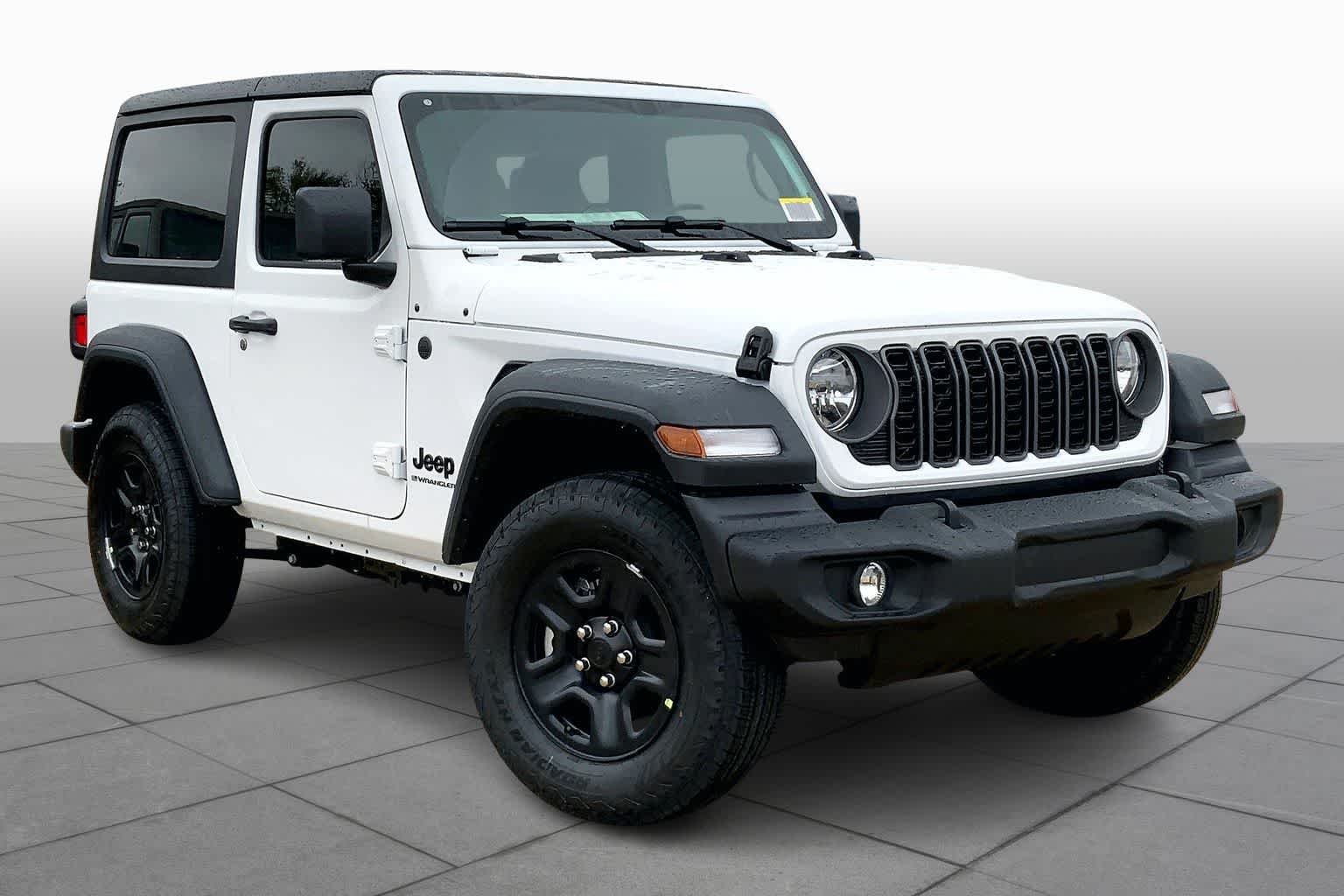 New 2026 Bright White Clear-Coat Exterior Paint Jeep Sport image 2