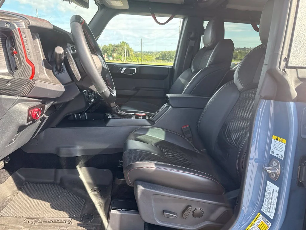 Used 2025 Azure Gray Metallic Ford Raptor image 6