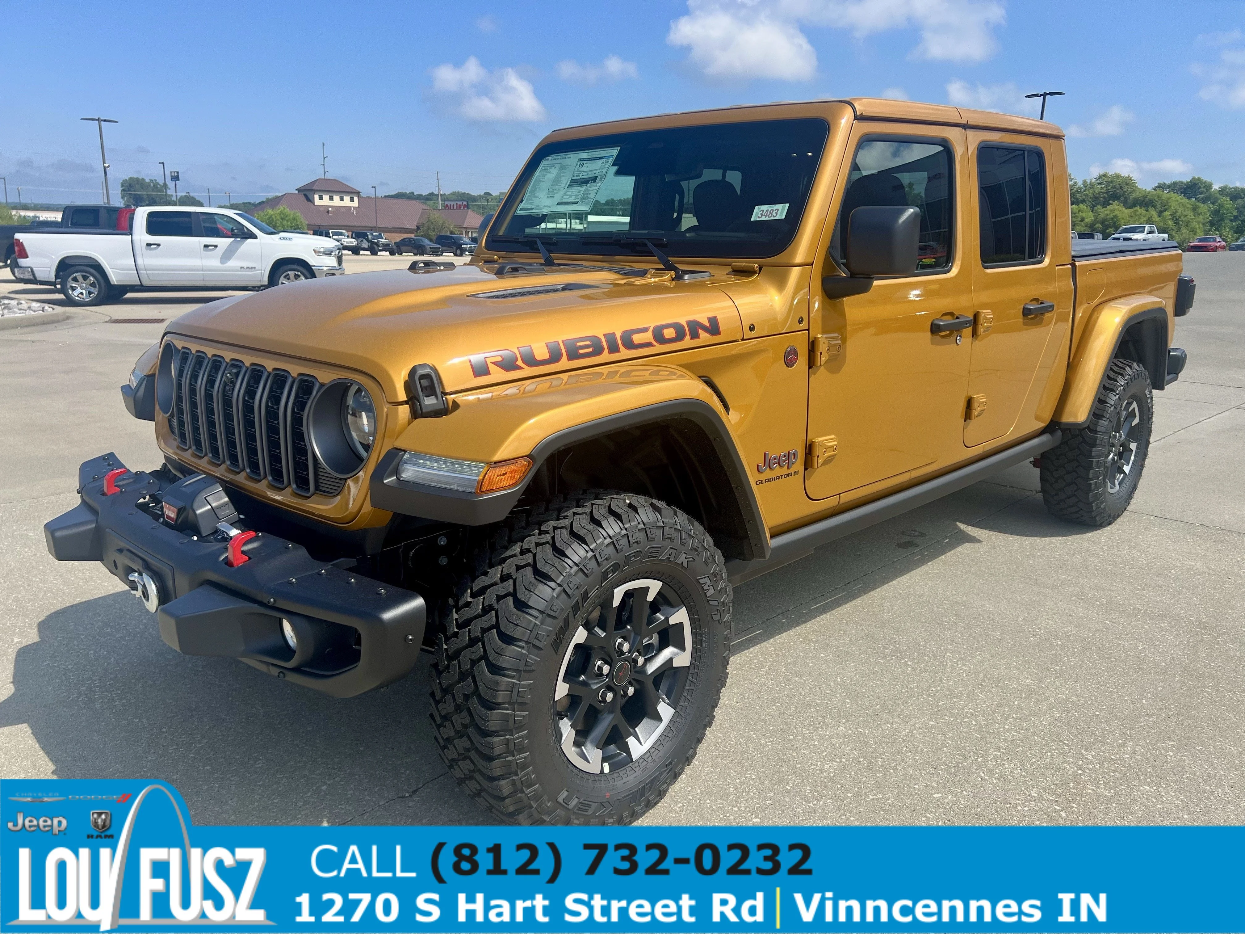 New 2026 Goldilocks Exterior Paint Jeep Rubicon X image 3