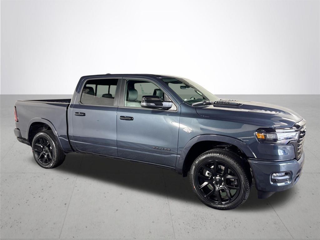 New 2026 Forged Blue Metallic Exterior Paint RAM Laramie image 4