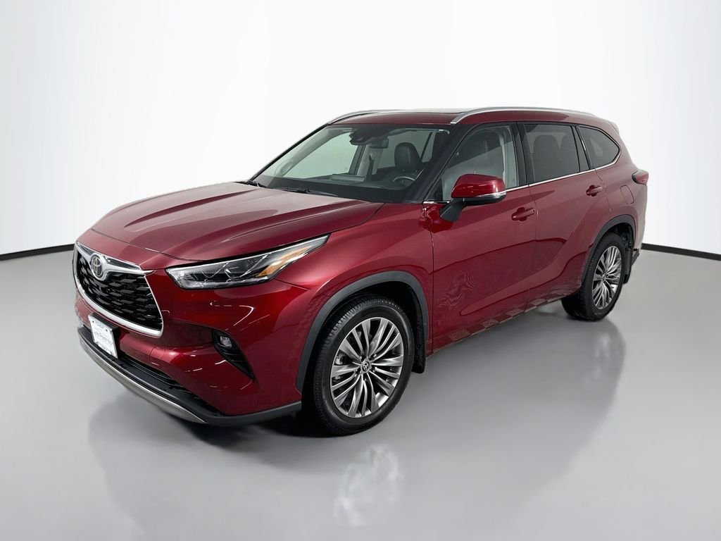 Used 2022 Red Toyota Platinum image 1