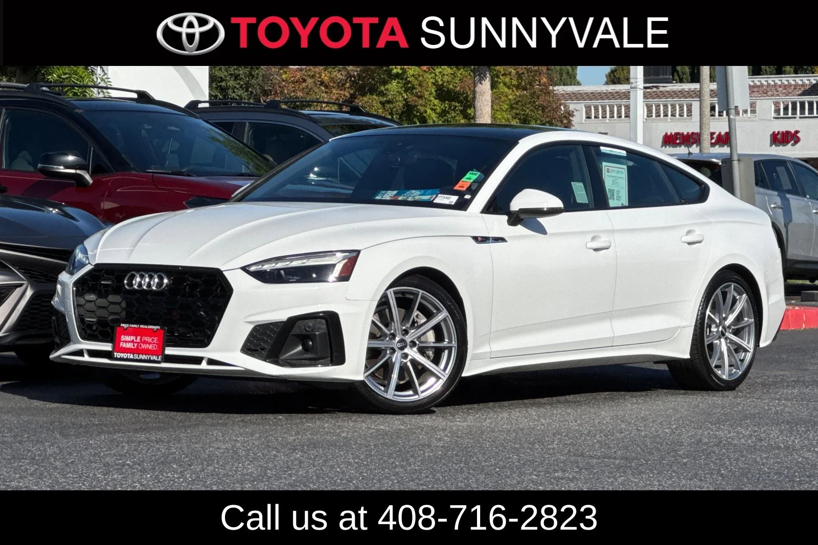 Used 2025 Black Audi 45 S line Premium image 1
