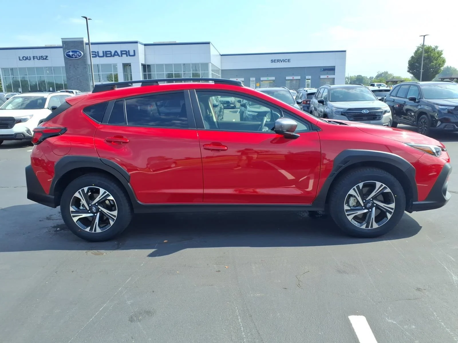 Used 2024 Pure Red Subaru Premium image 26