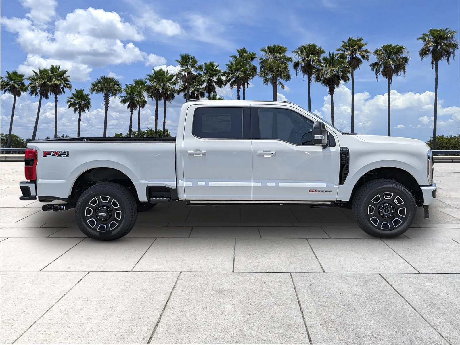 New 2026 Star White Metallic Tri-Coat Ford F-250® Platinum® image 8