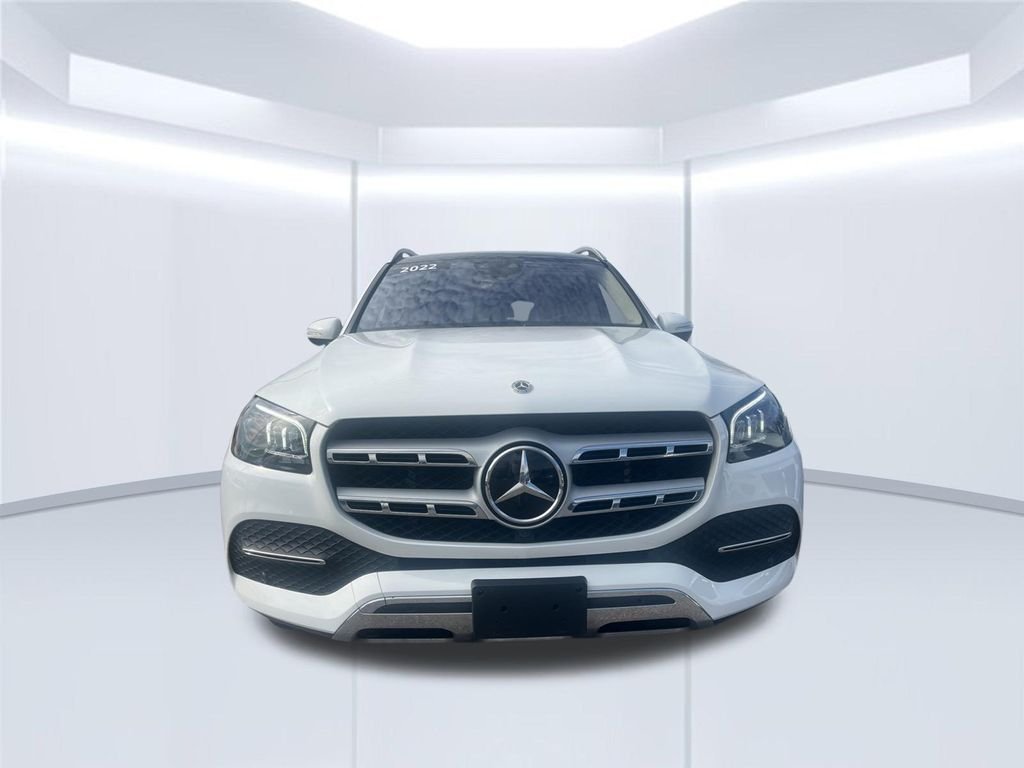 Used 2022 White Mercedes-Benz GLS 450 image 2