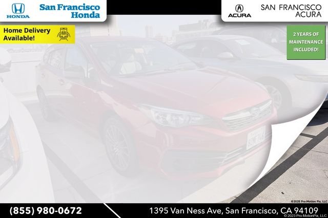 Used 2021 Crimson Red Pearl Subaru Base image 1