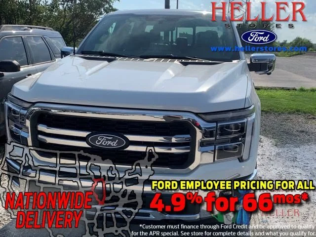 New 2026 Star White Metallic Tri-Coat Ford Lariat® image 27