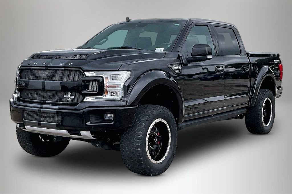 Used 2019 Agate Black Metallic Ford Lariat SHELBY image 2
