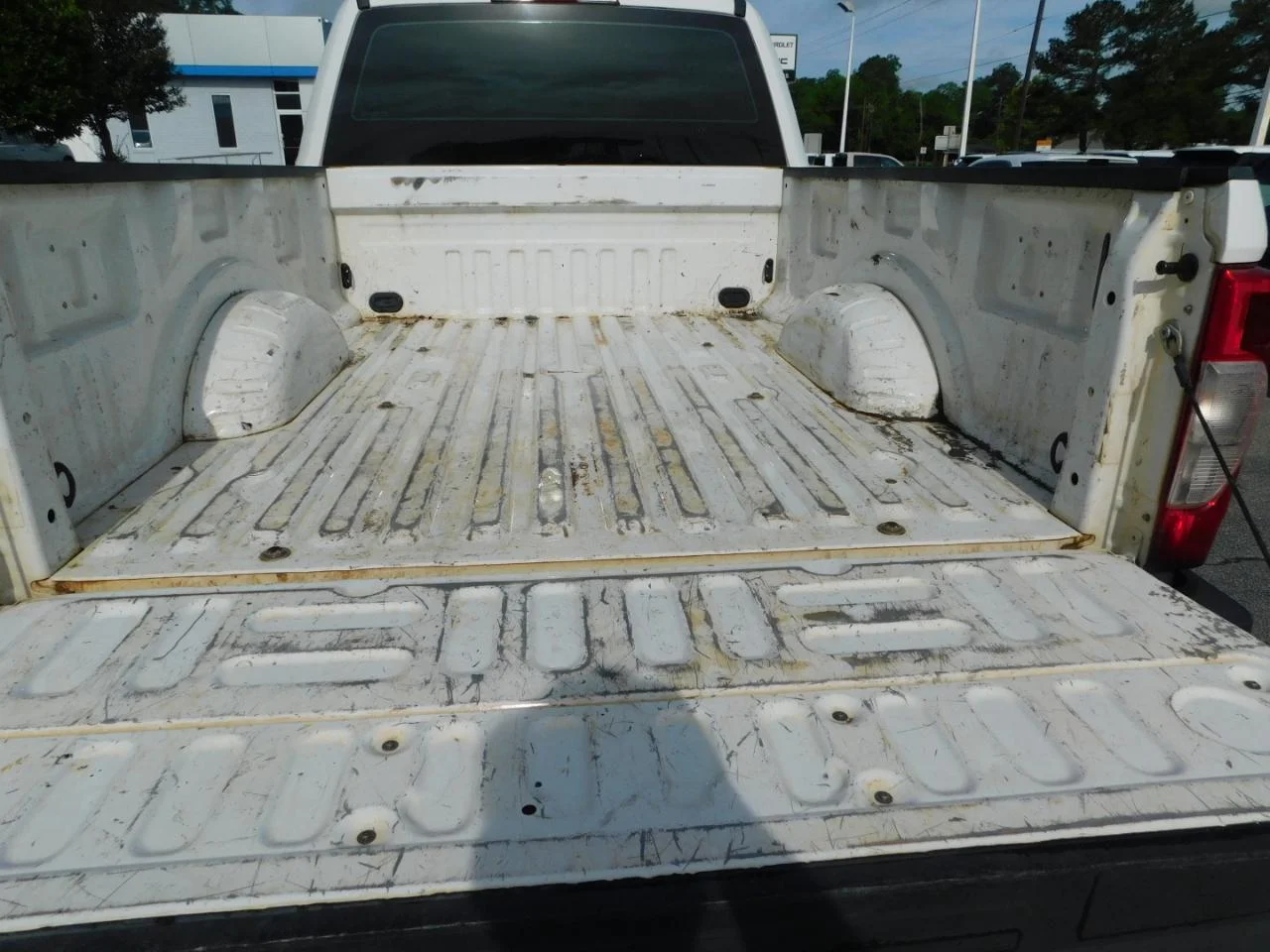 Used 2020 White Ford XL 4WD Crew Cab 6.75 ft Box image 8