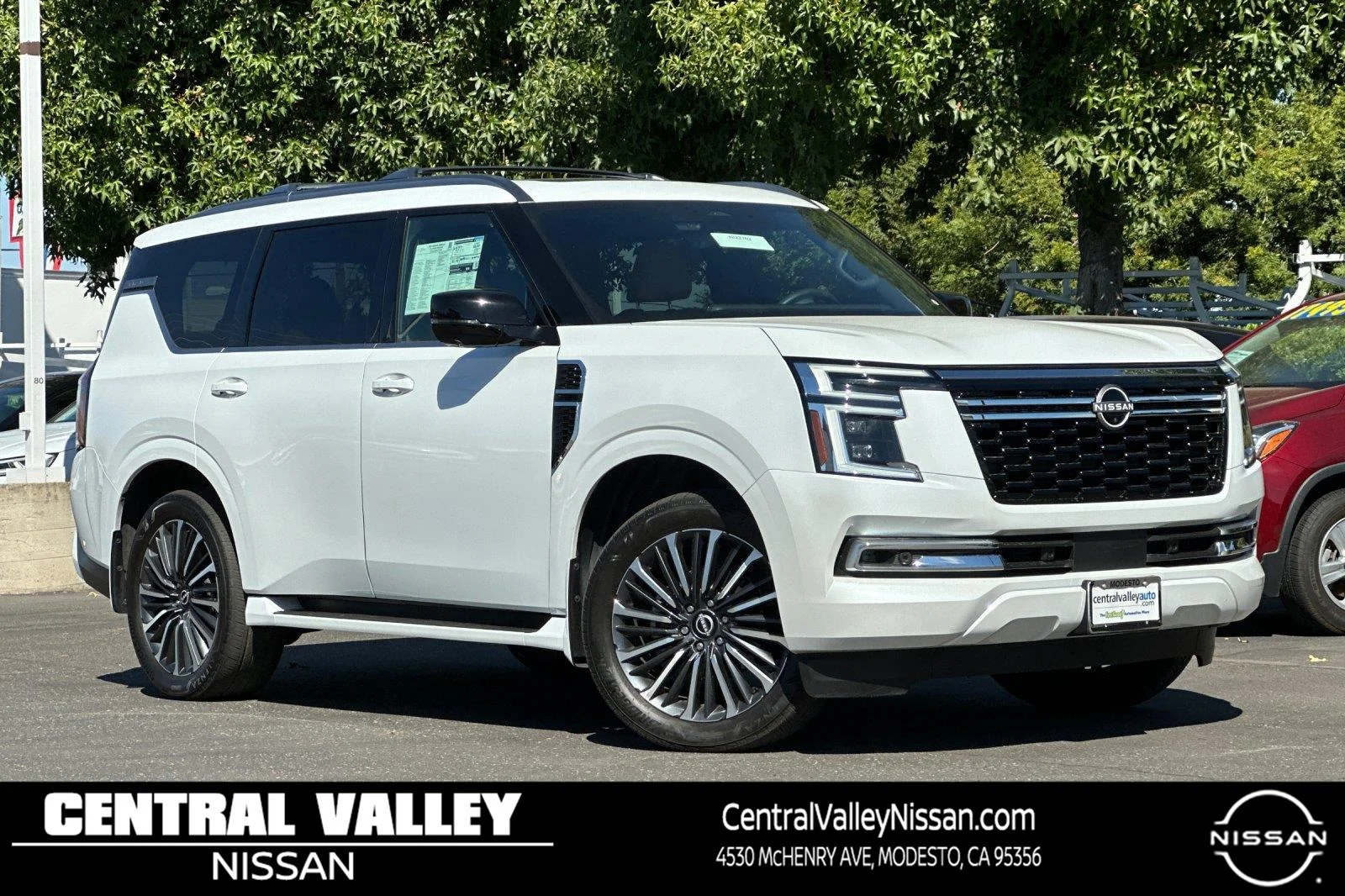 New 2025 Everest White Pearl Nissan Platinum Reserve image 1