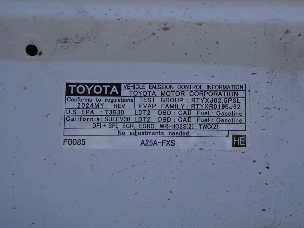Used 2024 White Toyota LE image 32