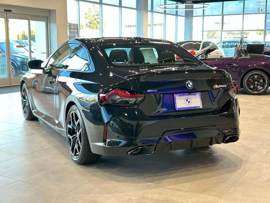 New 2026 Black Sapphire Metallic BMW M240i xDrive image 3
