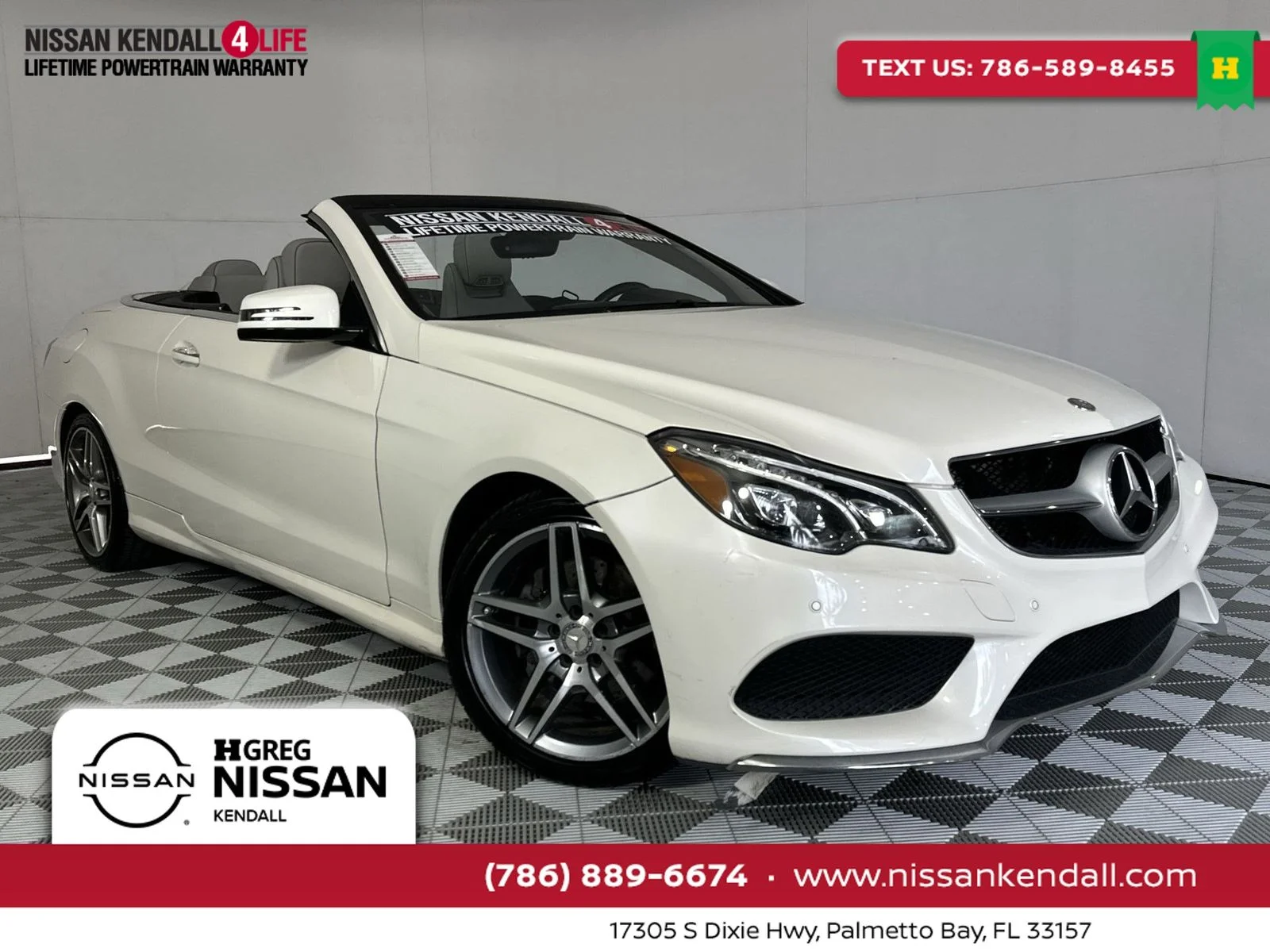 Used 2017 White Mercedes-Benz E 400 image 1