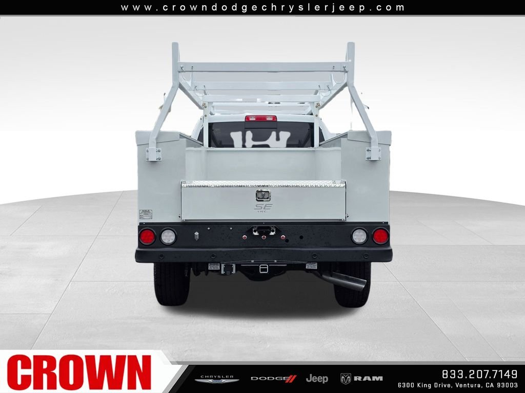 New 2026 Bright White Clear-Coat Exterior Paint RAM Tradesman image 6