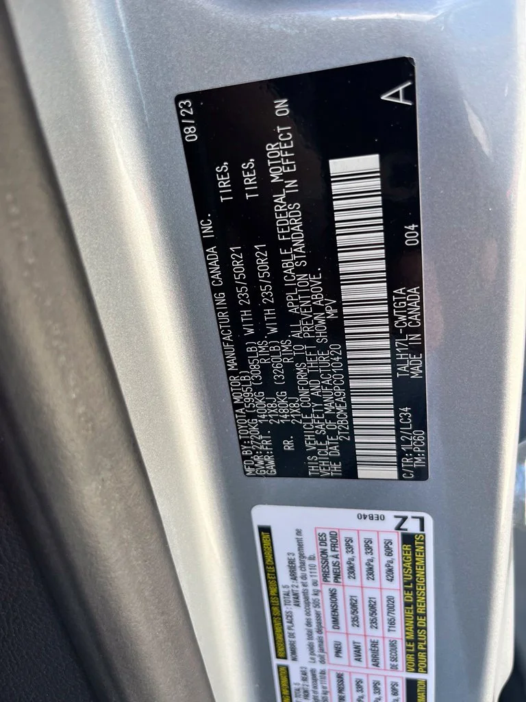 Used 2023 Silver Lexus 500h F SPORT Performance image 14