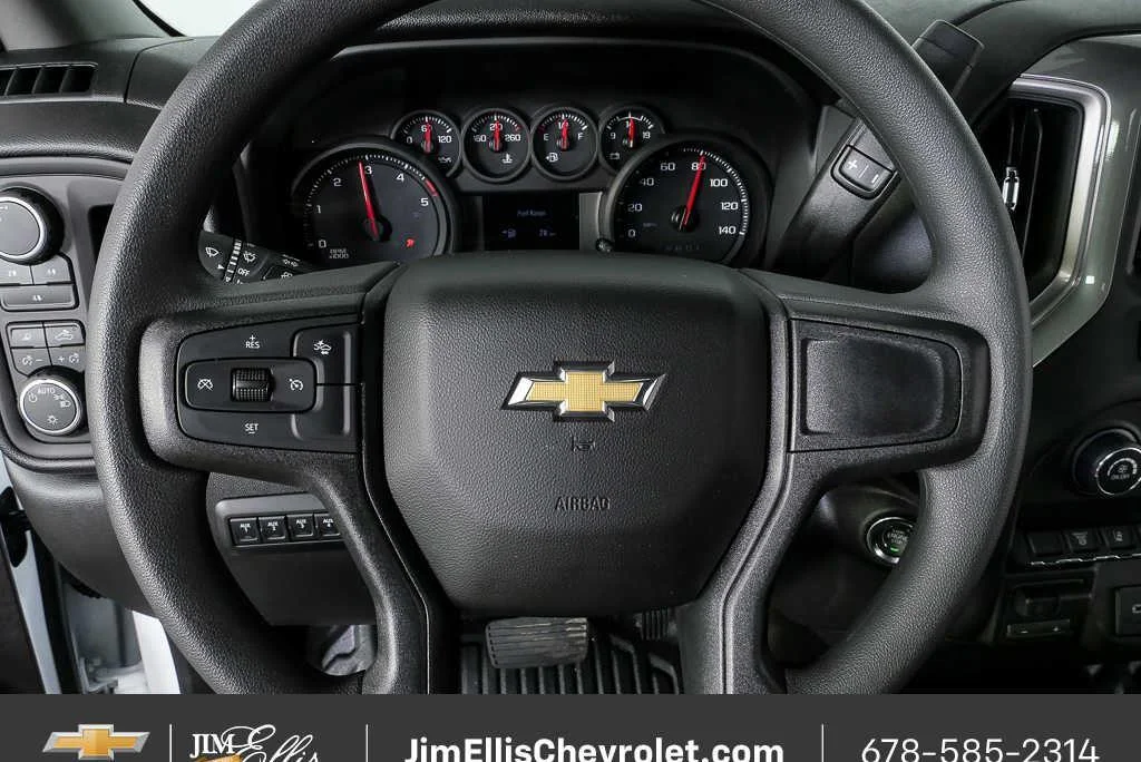 New 2026 Summit White Chevrolet Work Truck image 8